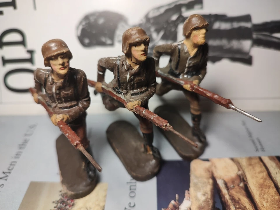 Soldados de juguete alemanes Elastolin vintage 3 Foto 1 de 3