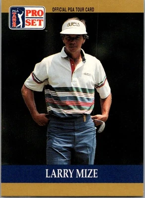 Pro Set PGA Tour #34 Larry Mize 1990 Foto 1 de 2