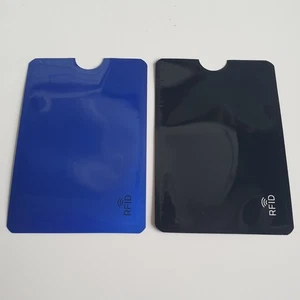 2x Manicotto Blocco RFID Carta di Credito Debito Protezione Blocco RFID Porta Carte - Foto 1 di 1