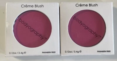 (2) PACOTE! NOVO!  BODYOGRAPHY ( 6710 DAHLIA ) CREME/CREME BLUSH - 0,14 OZ/4G - Imagem 1 de 4