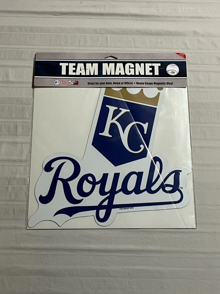 Kansas City Royals MLB Car Magnet 12" Fremont Die - Image 1 of 1