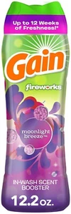 Gain Fireworks Laundry Scent Booster Beads, Moonlight Breeze Scent, 12.2 oz - Picture 1 of 4