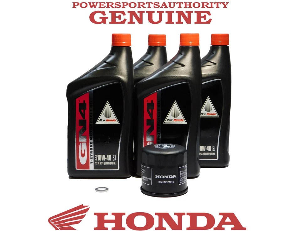 1993-1999 Honda CBR 900 CBR900RR RR A AC OEM Oil Change Kit H20 - Image 1 of 1