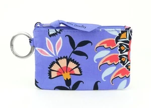 Vera Bradley Mural Jardín Algodón Cremallera Id Estuche Nuevo con Etiquetas - Imagen 1 de 2