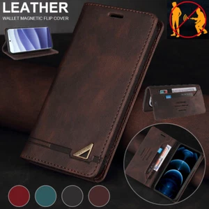 For Xiaomi 14 13T Pro Redmi Note14 13 POCO X7 Leather Magnetic Wallet Case Cover - Picture 1 of 67