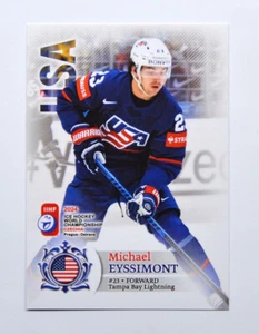 2024 BY Cards IIHF World Championship USA #135 Michael Eyssimont - Foto 1 di 2