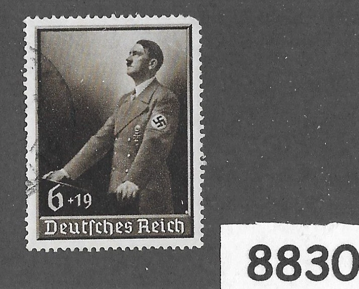 Sello usado Sc B140 / Adolf Hitler / Fondo de Cultura 1939 / Era del Tercer Reich #8830 Foto 1 de 1