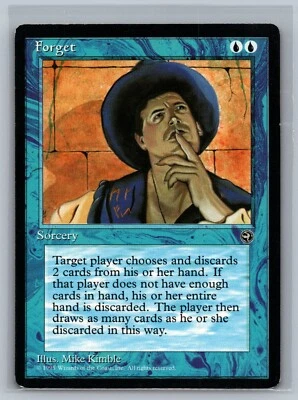 Magic The Gathering Homelands Forget MTG TCG CCG - Image 1 of 2