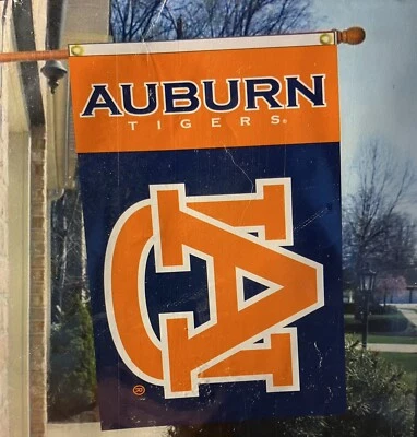 Ojales bandera 3x5 pies naranja tigres universitarios castaño rojizo interior exterior Foto 1 de 4