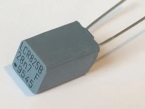 28.7nF 28700pF 63V 1% LCR PRECISION POLYSTYRENE BOX CAPACITOR fbb29.13 - Picture 1 of 1