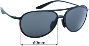 Lentes de repuesto para gafas de sol SFx se adaptan a Maui Jim MJ438 Alele Bridge - 60 mm de ancho - Imagen 1 de 26