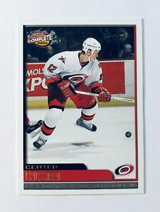 Eric Staal Rookie 2003-04 Pacific Complete Card #522 Carolina RC Panthers