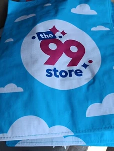 99 Cent nur Laden Einkaufen Kunststoff wiederverwendbar Neu mit Etikett Tasche GESCHÄFTE GESCHLOSSEN KOSTENLOSER VERSAND - Bild 1 von 2
