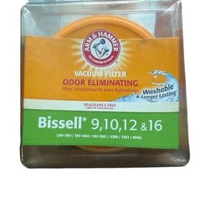 Arm & Hammer 62630G Bissell 9, 10, 12 & 16 Vacuum Filter Brand New - Picture 1 of 4
