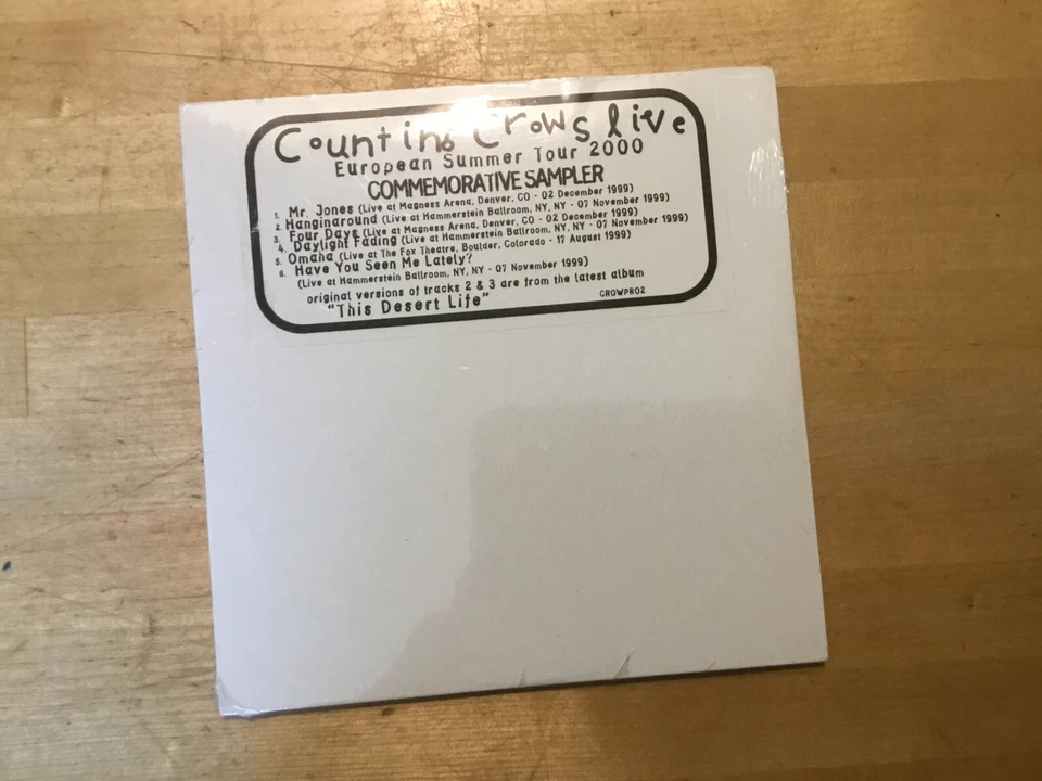 Counting Crows - Live European Summer Tour 2000 Commemorative [CD Maxi] NEU OVP - Bild 1 von 1