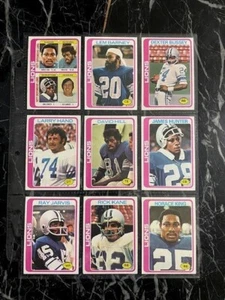 1978 und 1979 Topps Football Detriot Lions Team Sets 36 ct Baker und Englisch RC - Bild 1 von 4