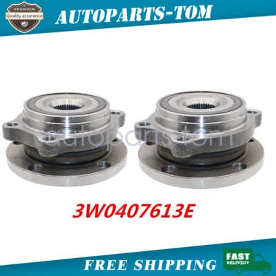 Cojinete de cubo de rueda 2 piezas #3W0407613E para Bentley GT GTC y Flying Spur 2004-2017 Foto 1 de 4