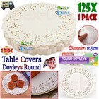 Napkin Lace Round Paper Doilies Table Covers Doyleys Catering Cake Holder 125x