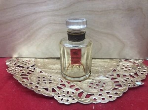 Vintage Sortilège Le Galion Glass Perfume Bottle 1/3 fl oz EMPTY GLASS TOP - Picture 1 of 4