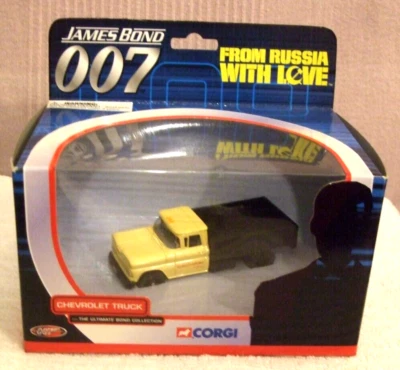 CORGI (JAMES BOND) MODELS  (CHEVROLET TRUCK - FROM RUSSIA WITH LOVE) BOXED/NEW - Image 1 of 4