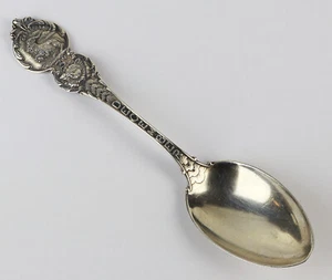 Cuchara de recuerdo vintage de plata de ley "Capricornio/Capricornio" - Imagen 1 de 2