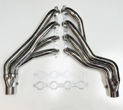 1 7/8" LS Swap Stainless Headers Manifolds for Chevy Camaro Firebird 82-92 FBODY - Image 1 of 4