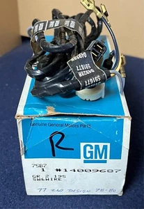 Arnés de alarma antirrobo Corvette (LH) - 1978-80 - NOS - GM# 14009687 2º diseño - Imagen 1 de 3