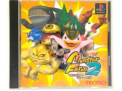 Monster Farm 2 1999 Sony PlayStation PS1 TECMO Simulation - Image 1 of 4