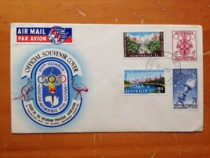1956 AUSTRALIA OLYMPIC GAMES FDC BY VPA OFFICAL COVER - Picture 1 of 8