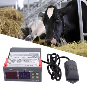 Temperature And Humidity Controller Meter With Integrated Sensor(110V-220VAC) - Picture 1 of 11