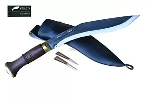 Genuine Gurkha Knife-10" Sirupate, khukuri,Blade Black,(Rust Free)khukriGK&Co - Picture 1 of 8