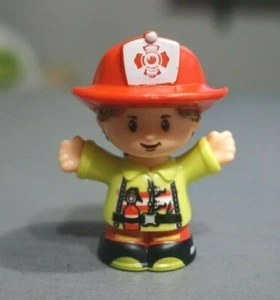 Fisher Price Little People Woman Girl Firefighter Fireman First Responder Figure - Picture 1 of 3