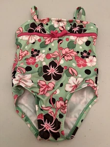 Penelope & Mack Ltd Bathing Suit 18 Months Floral  Polyester One Piece - Picture 1 of 3