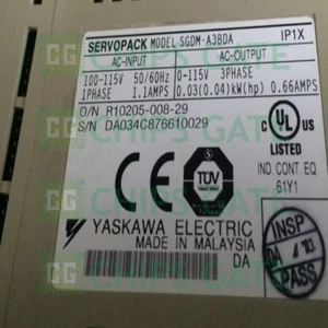 1PCS NEW ORIGINAL SGDM-A3BDA SGDMA3BDA YASKAWA SERVO DRIVE - Picture 1 of 1