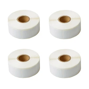 4 Rolls of 750 Book Spine Labels 25mmx 38mm For DYMO 30347 LW TURBO SE200/250 - Picture 1 of 11