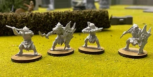 Goblin Warband No2 x 4, 28mm, Fantasy, The Mines, NEW METALS FOR D&D, RPG, LOTR - Picture 1 of 10