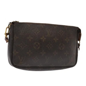 LOUIS VUITTON Monogram Pochette Accessoires Pouch M51980 LV Auth bs18592 - Imagen 1 de 18