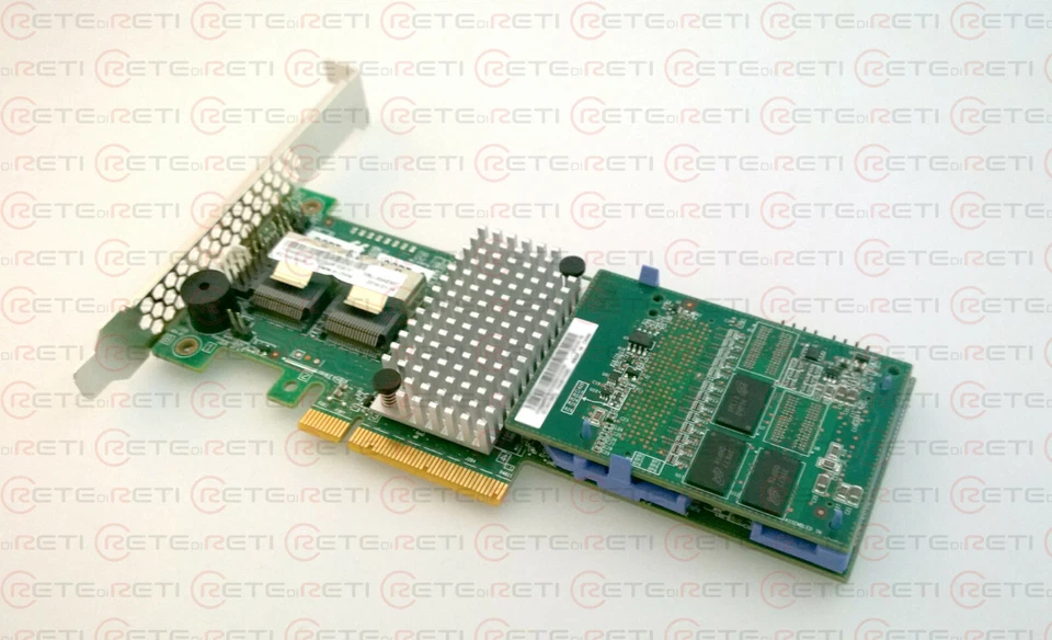 IBM ServeRAID M5110 PCI-e SAS/SATA 512M Cache Controller 00AE806 + 81Y4485 - Immagine 1 di 1