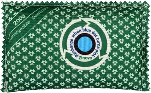 Sacchetti Deumidificatore Sicuro,3pz/200g,Gel Silice Riutilizzabile,Verde Umidità  - Foto 1 di 7