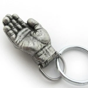 Llavero Mano Humana - Mano Anatómica Articulada Peltre - Imagen 1 de 9