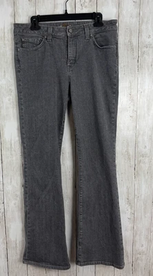 Pantalones de mezclilla Miraclebody para mujer 12 grises bootleg elásticos tiro medio EE. UU. 34x31 Foto 1 de 4