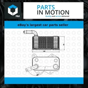 Oil Cooler fits AUDI A3 8P1, 8PA 2.0 03 to 13 Mahle 06D117021C Quality New - Picture 1 of 3