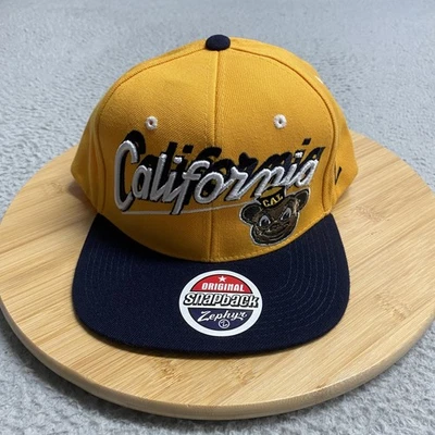 California Golden Bears Hat Cap Snap Back NCAA Basketball Mens College - Image 1 of 4