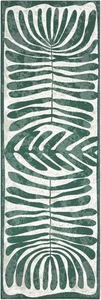TOWN & COUNTRY LUXE Livie Matisse Cutout 2&apos; x 6&apos; (Läufer), grün  - Bild 1 von 7