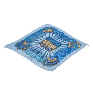 Hermes Ombres et Lumieres pleated Silk Scarf - Picture 1 of 4