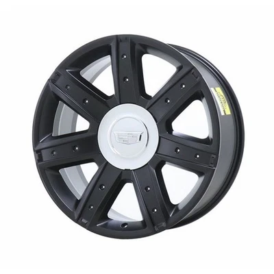 Llanta de 22" Cadillac Escalade OEM 4739 2005-2021 negro satinado de fábrica Foto 1 de 2