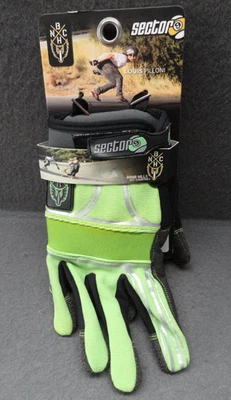 New Sector 9 L/XL Longboard Skateboarding Slide Puck Gloves Neoprene BHNC Green - Image 1 of 4