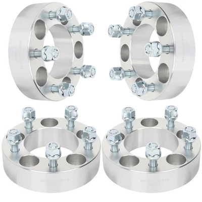 4Pcs 1.5" Wheel Spacers 5x4.5 For Toyota Tacoma Sienna RAV4 Highlander 12x1.5 - Image 1 of 4