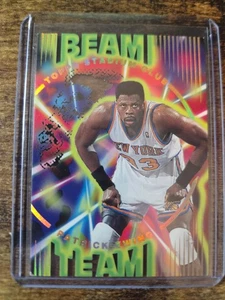 1995-96 Topps Stadium Club Patrick Ewing Beam Team Die-Cut #B17 New York Knicks - Picture 1 of 2