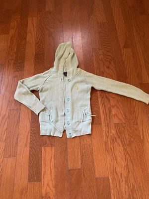 Sudadera con Capucha Vintage Baby Phat Verde Claro Niños Mediana  Foto 1 de 4